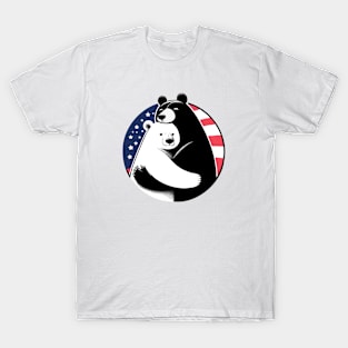 Black And White Bears T-Shirt